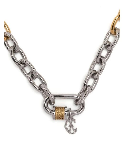 Charriol Metallic Forever Lock Halskette