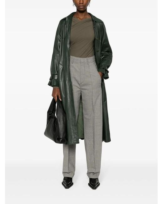 Isabel Marant Gray Stretch Wool Pants