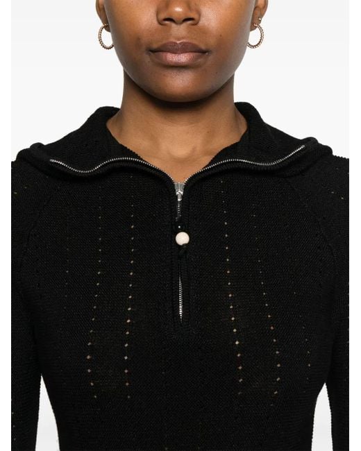 Pull À Col Zippé Etro en coloris Black
