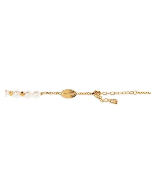 Collar Con Perla Artificial DSquared² de hombre de color White