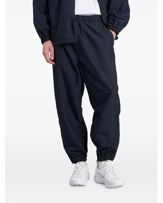 Comme des Garçons Blue Elasticated-Cuff Track Pants for men