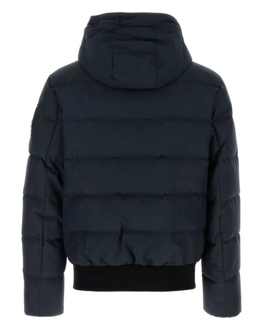 Moose Knuckles Blue Cloud Padded Hooded Jacket for men