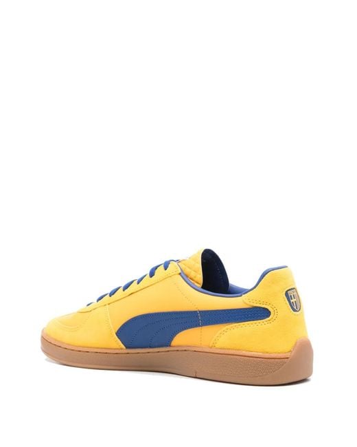 PUMA Yellow Super Team Parma Sneakers for men