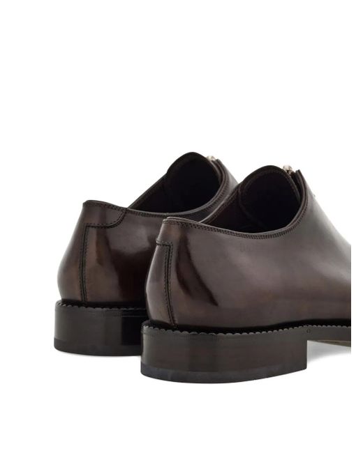 Ferragamo Derby-Schuhe Mit Reißverschluss in Brown für Herren