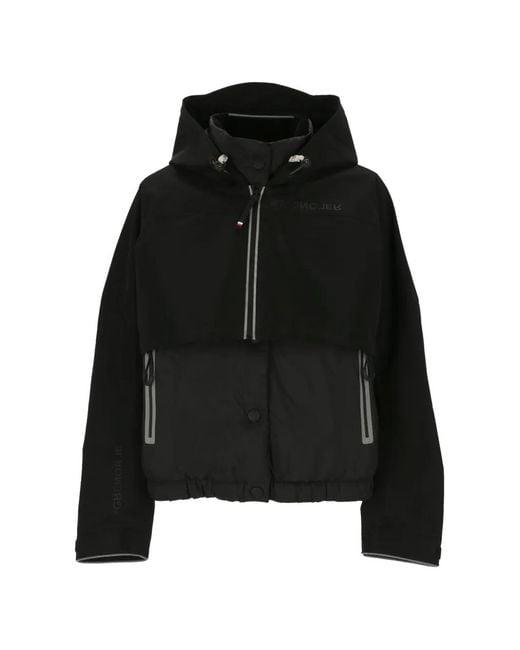 Moncler Black Hooded Jacket