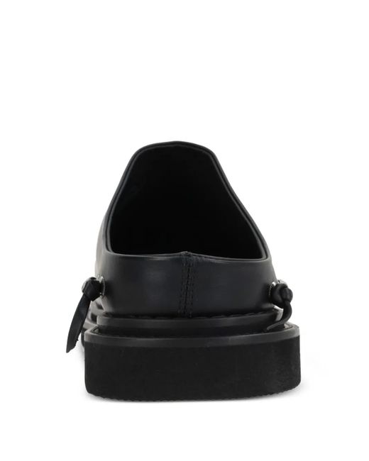 Toga Virilis Black Studded Clogs for men