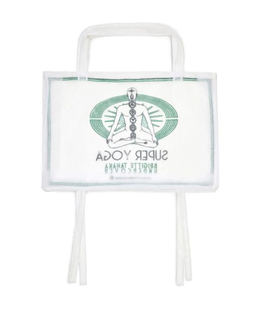 Undercover Green Graphic-Print Tote Bag