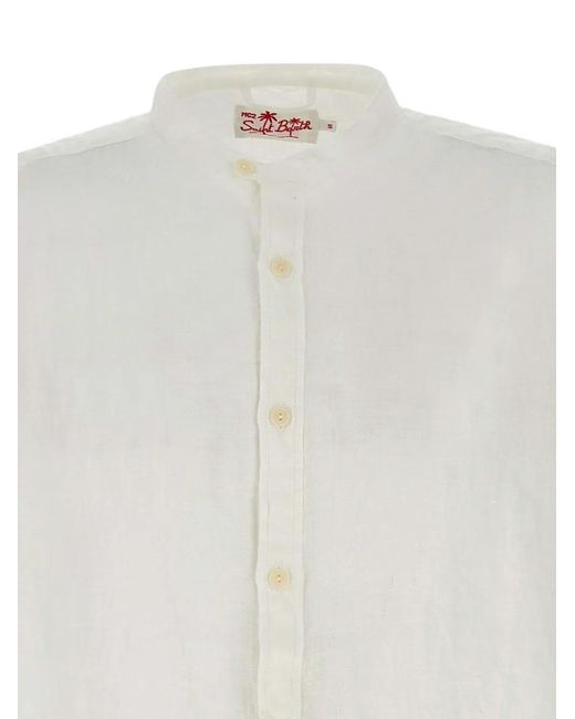 Mc2 Saint Barth White Naxos Shirt for men