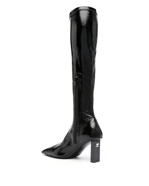 Courreges Black Boots