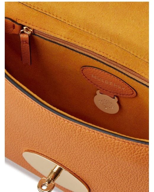 Petit sac porté épaule Lily en cuir Mulberry en coloris Brown