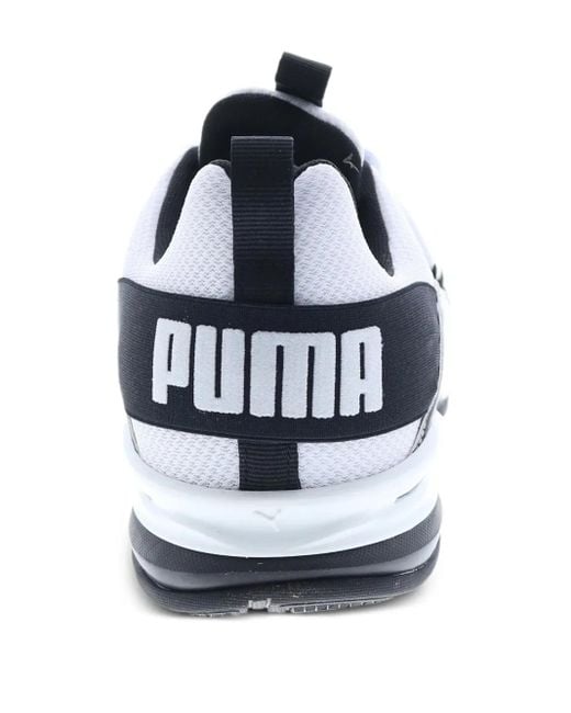 PUMA White Axelion Break Sneakers for men