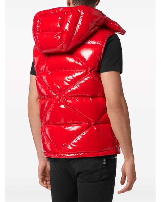 Philipp Plein Red Puffer for men