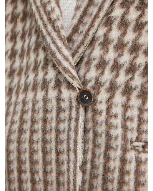Forte Forte Gray Houndstooth Blazer
