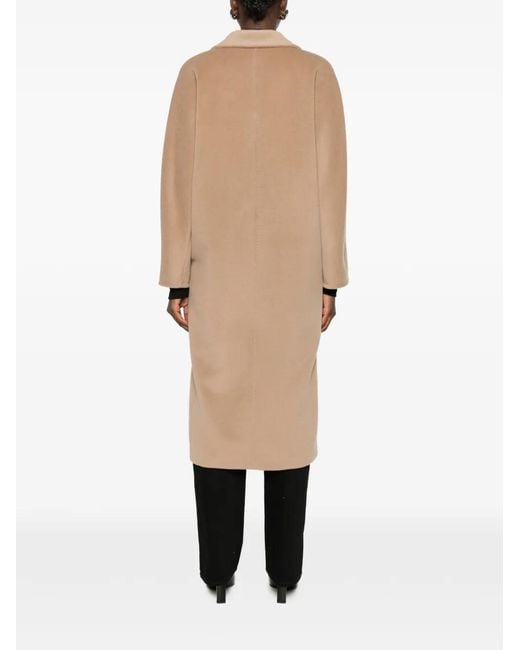 Max Mara Natural 101801 Icon Double-Breasted Coat