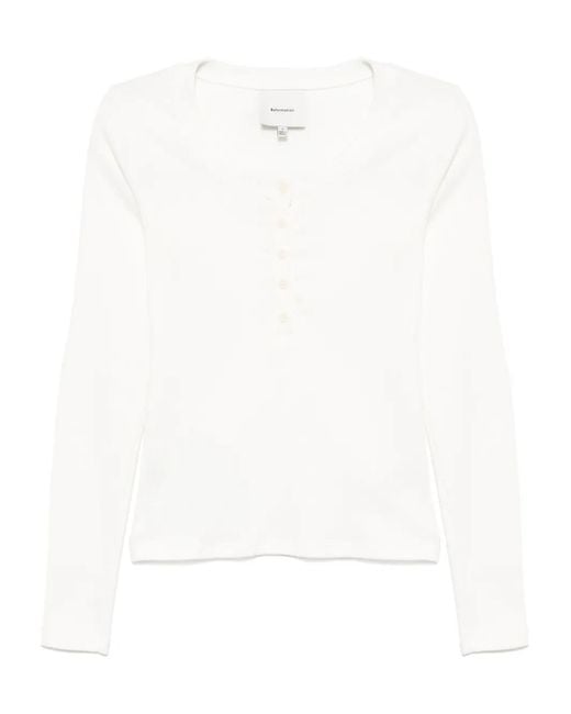 Reformation White Jayden T-Shirt