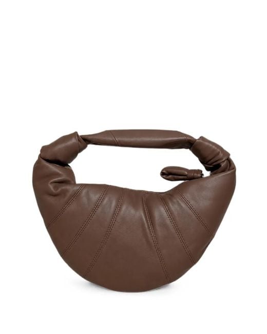 Lemaire Brown Mini Fortune Croissant Shoulder Bag