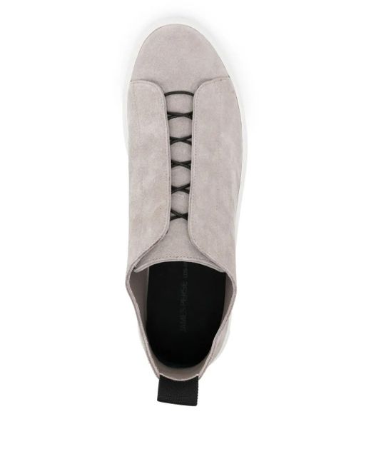 Baskets Solstice En Daim James Perse pour homme en coloris Gray