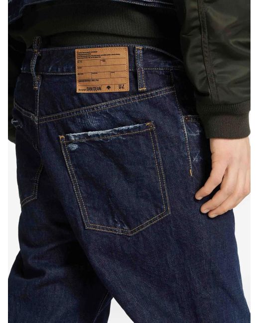 DSquared² Blue Wash Loose Jeans for men