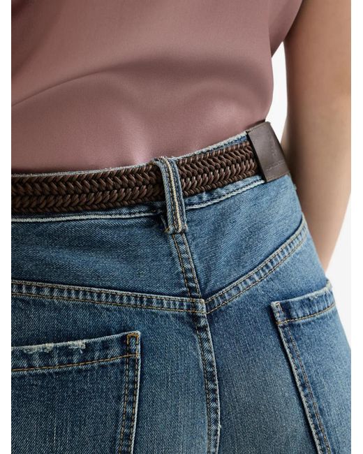 Brunello Cucinelli Blue Five-Pockets Jeans