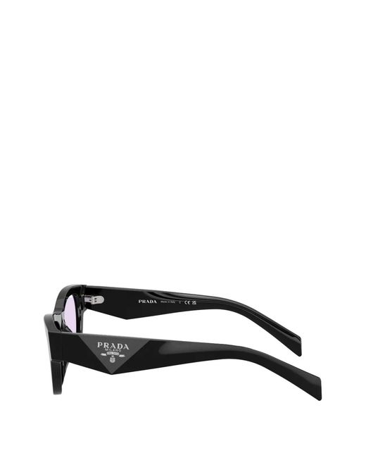 Prada Black Butterfly-Frame Sunglasses