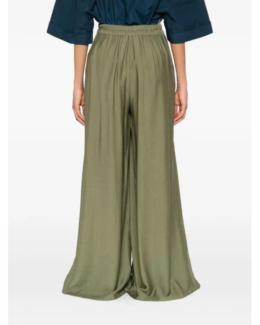 Dixie Geplooide Broek in het Green