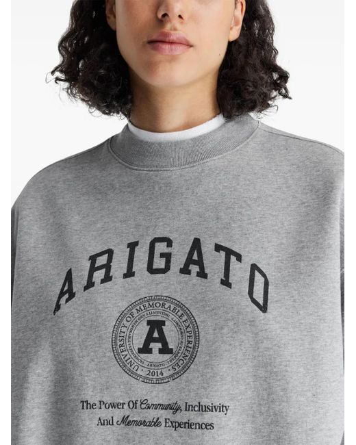 Axel Arigato Gray University Sweatshirt