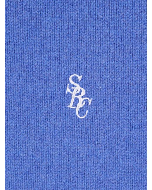 Sporty & Rich Blue Src Wool Jumper