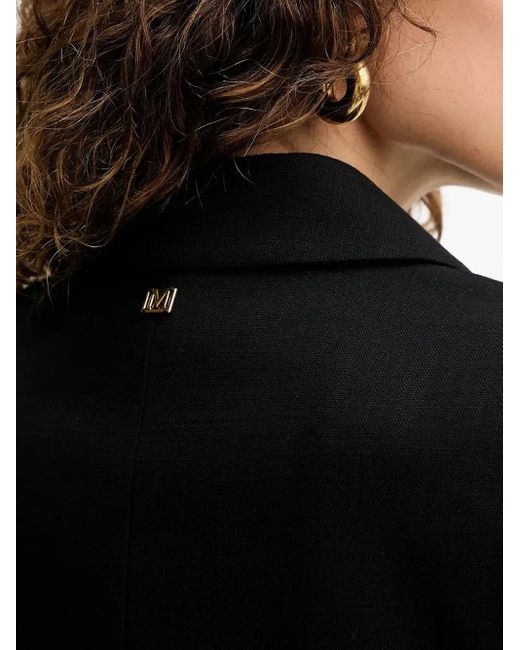 MARCIANO BY GUESS Black Button Collared Jacket