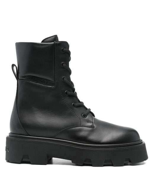Moncler Black Aurea Stiefel
