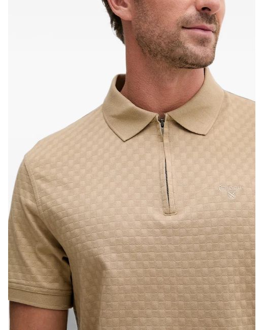 Polo Hockham Barbour de hombre de color Blue