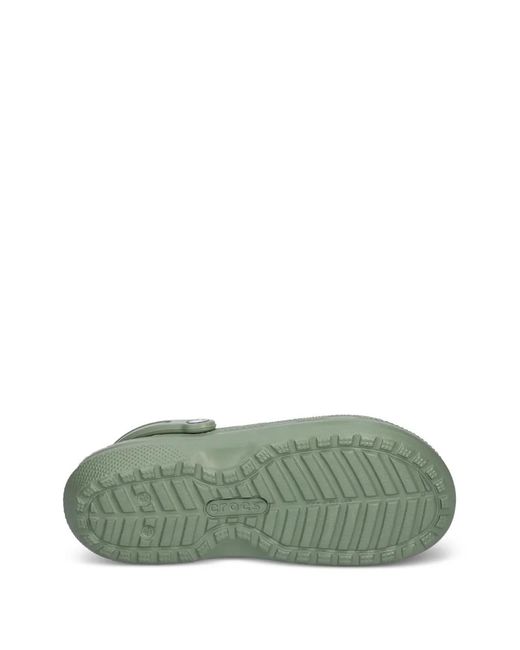 CROCSTM Green Perforated Slippers for men