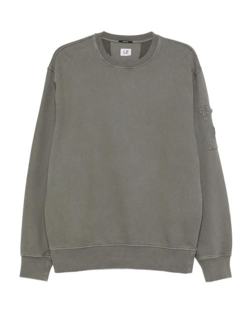 メンズ C P Company ポケットディテール スウェットシャツ Gray
