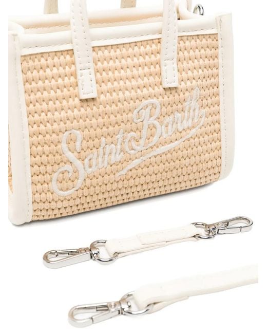 Mc2 Saint Barth Natural Micro Vivian Cross Body Bag
