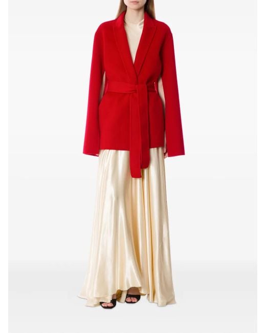 Alberta Ferretti Red Jacket