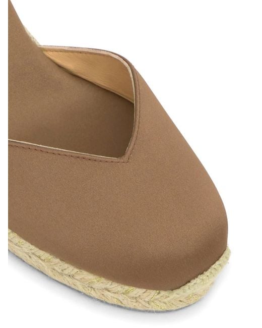 Castaner Metallic Chiara Tie Espadrilles