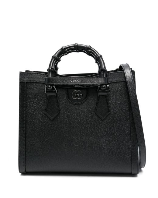 Gucci Black Small Diana Tote Bag