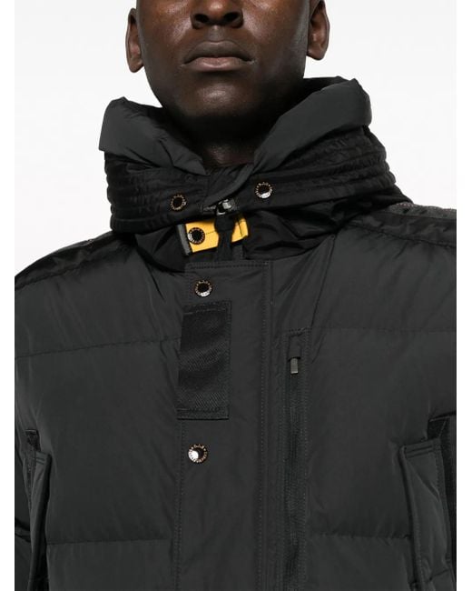 Parajumpers Black Harraseeket Padded Down Jacket for men
