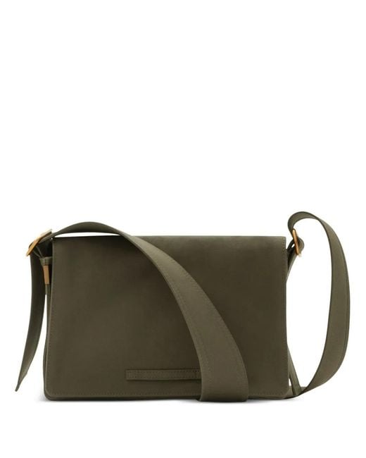 Burberry Green Trench Cross Body Bag - Men's - Lamb Skin/polyester/cottoncotton for men