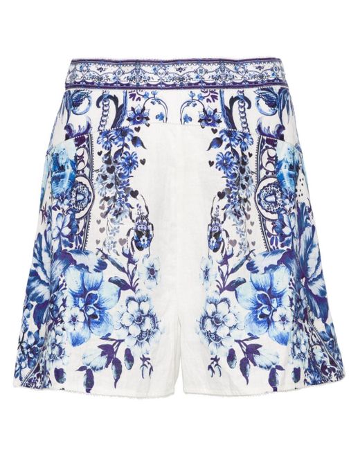 Pantalones cortos Glaze and Graze Camilla de color Blue