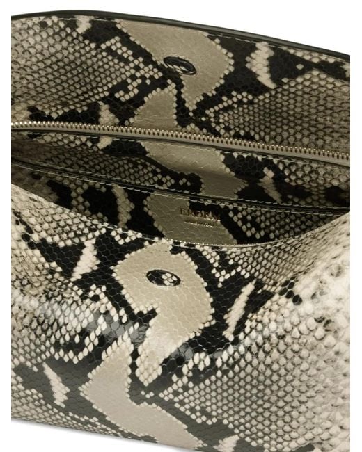 Erdem Metallic East West Bloom Shoulder Bag