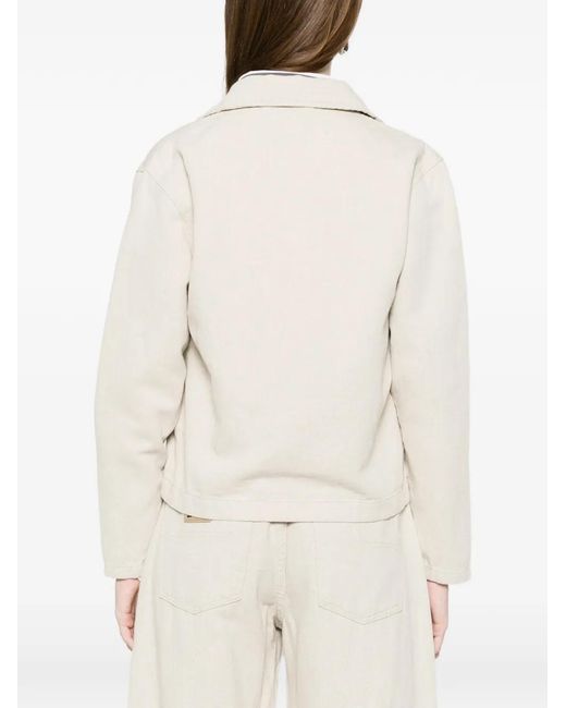 Lois White Vega-23 Linen Jacket