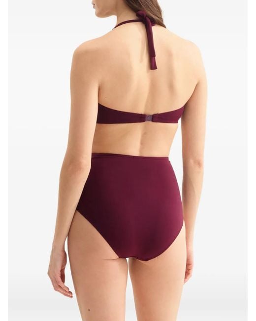 Eres Purple Misted High-Waisted Briefs