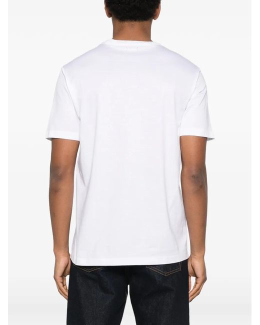 Kiton White Crew-Neck T-Shirt for men