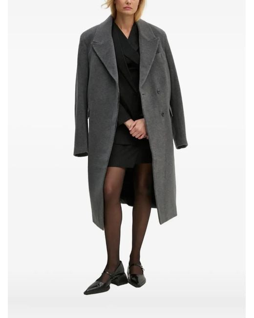 Bruuns Bazaar ストライプ ベスト Black