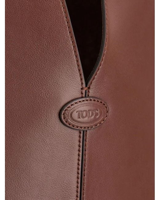 Borsa Tote Piccola di Tod's in Brown
