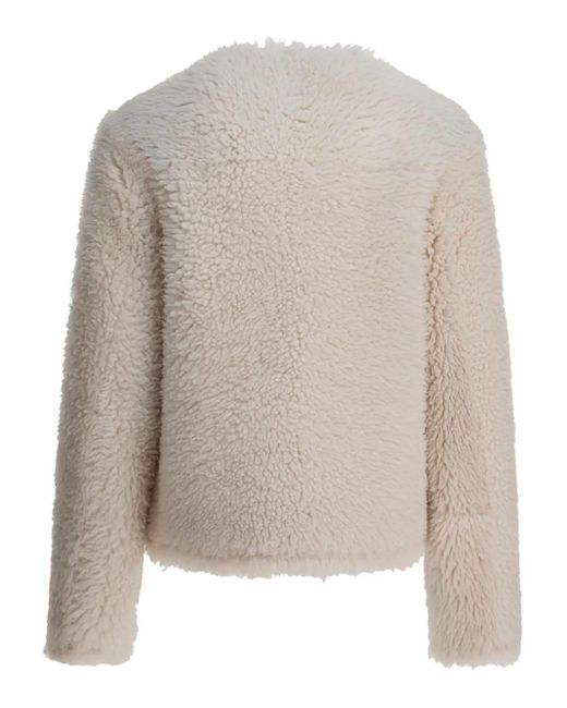 Chaqueta Con Cremallera FURLING BY GIANI de color Natural