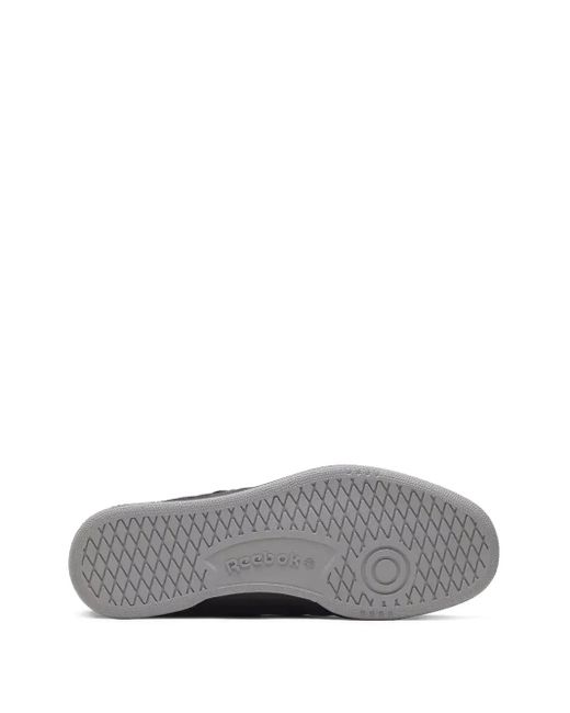 Reebok Black Club C 85 Panelled Lace-Up Sneakers for men