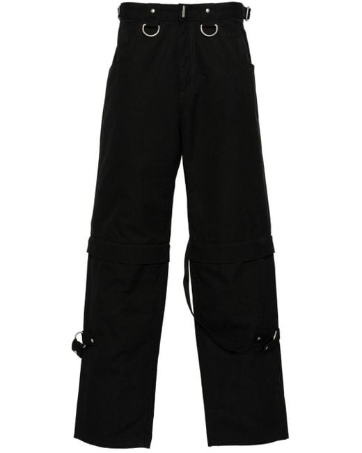 Pantalones dos en uno Givenchy de hombre de color Black