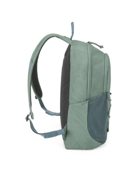 Jack Wolfskin Blue Yuma 18 Bungee-Cord Zip-Fastening Backpack for men