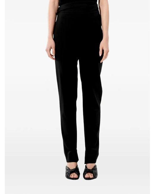 Balenciaga Black Lainage Trousers